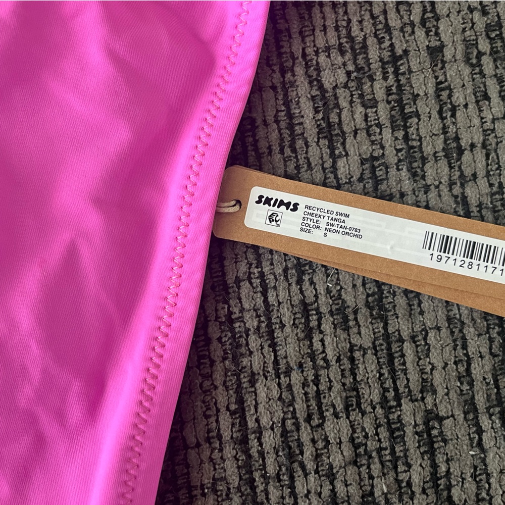 COPY - SKIMS Signature Swim Cheeky Tanga Bottom, Size S -Never Worn - Picture 4 of 4